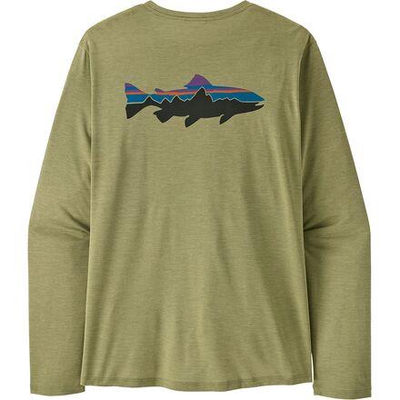 Capilene Cool Daily Fitz Roy Long-Sleeve Shirt by PATAGONIA