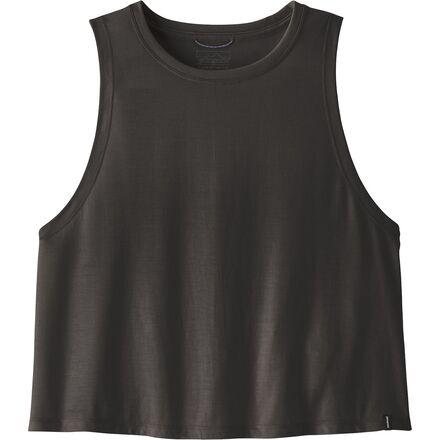 Capilene Cool Trail Cropped Tank Top by PATAGONIA