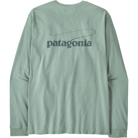 Casting Logo Long-Sleeve Responsibili-Tee by PATAGONIA