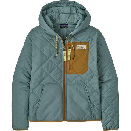Diamond Quilted Bomber Hooded Jacket by PATAGONIA