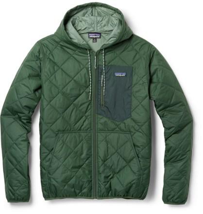 Patagonia diamond quilted insulated bomber hoodie review clearance