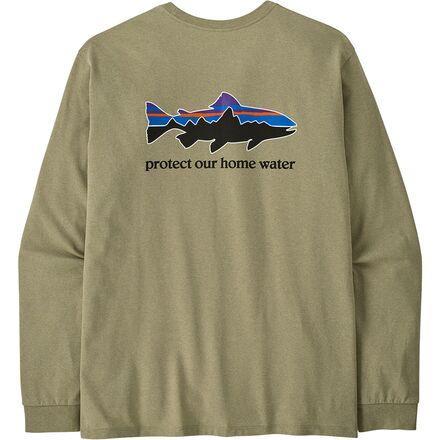 Home Water Trout Long-Sleeve Responsibili-Tee by PATAGONIA