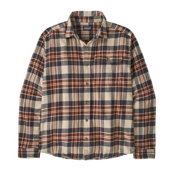 Long-Sleeve Cotton in Conversion Fjord Flannel Shirt by PATAGONIA
