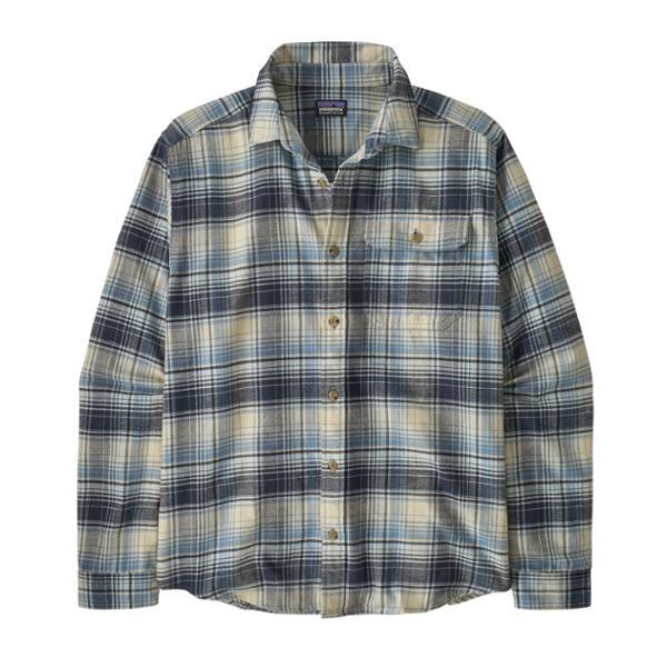 Long-Sleeve Cotton in Conversion Fjord Flannel Shirt by PATAGONIA