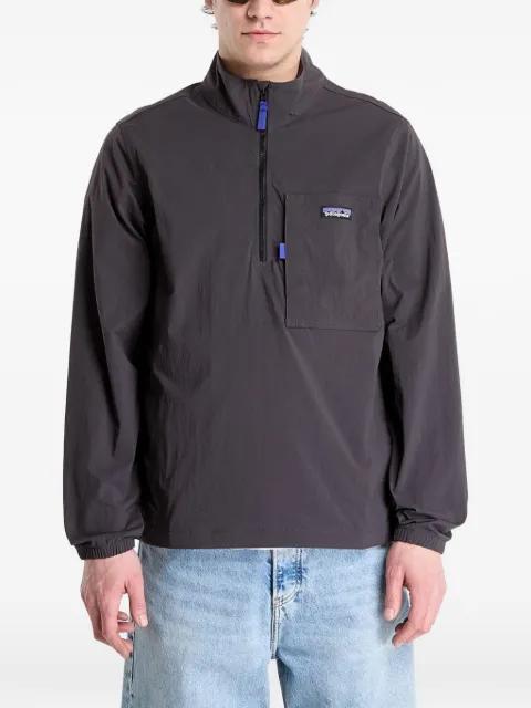 Outdoor Everyday Marsupial half-zip logo-patch jacket by PATAGONIA