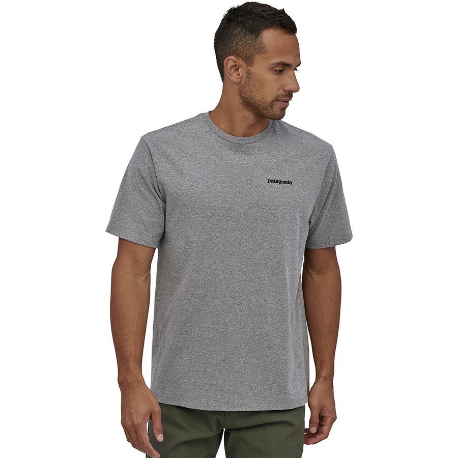 P-6 Logo Short-Sleeve Responsibili-T-Shirt by PATAGONIA