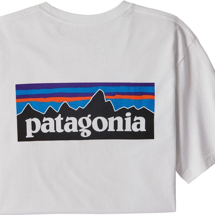 P-6 Logo Short-Sleeve Responsibili-T-Shirt by PATAGONIA