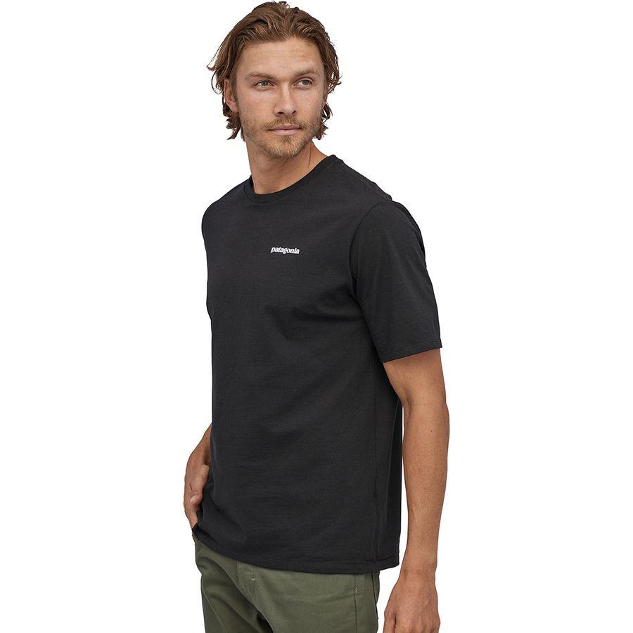 P-6 Logo Short-Sleeve Responsibili-T-Shirt by PATAGONIA
