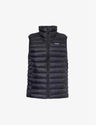 Padded high-neck recycled-nylon down gilet by PATAGONIA