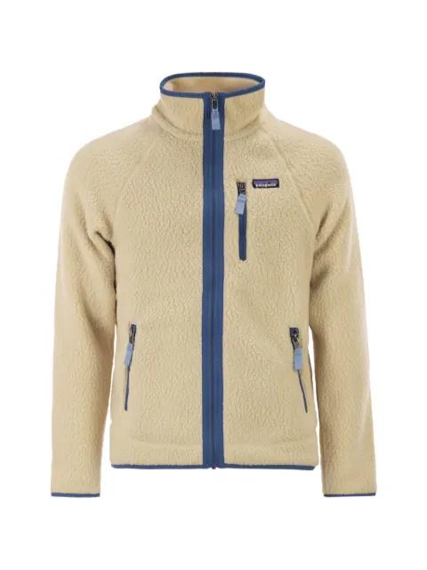 Retro fleece-texture zip-up jacket by PATAGONIA