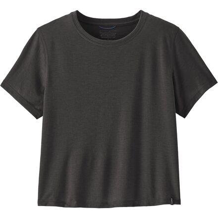 Short-Sleeve Capilene Cool Trail Cropped Shirt by PATAGONIA