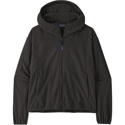 Textured Fleece Hooded Jacket by PATAGONIA