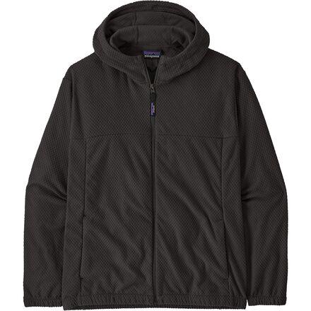 Textured Fleece Hooded Jacket by PATAGONIA