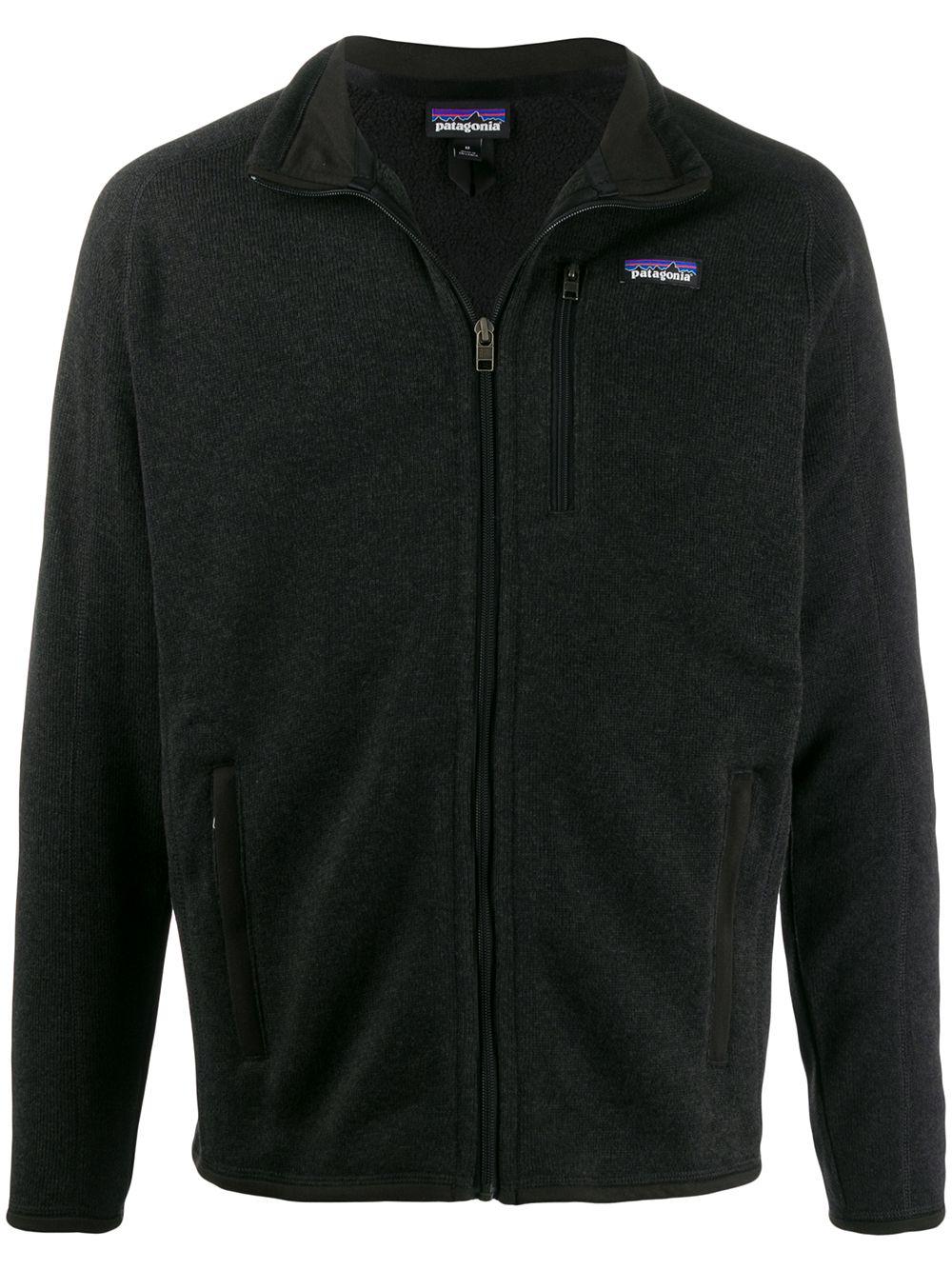 contrast logo bomber jacket by PATAGONIA