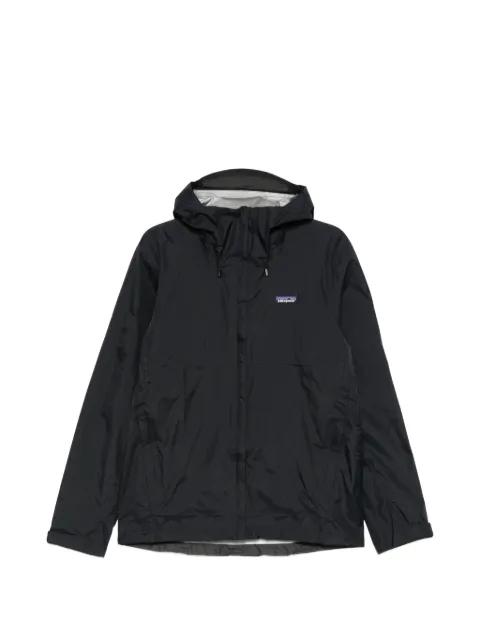 logo-patch hoodied jacket by PATAGONIA