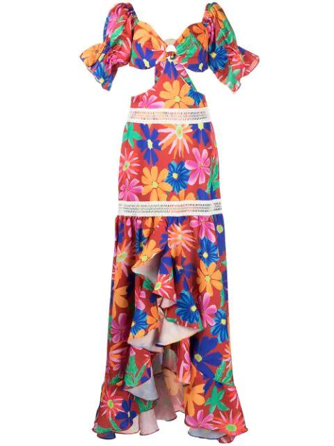 Aster Off-Shoulder Maxi Dress by PATBO
