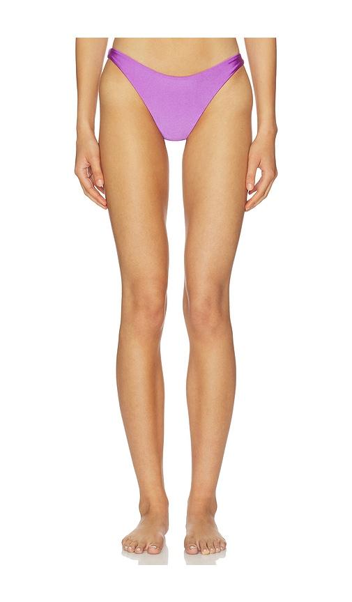 PatBO Aurora Lotus Flower Bikini Bottom in Lavender by PATBO