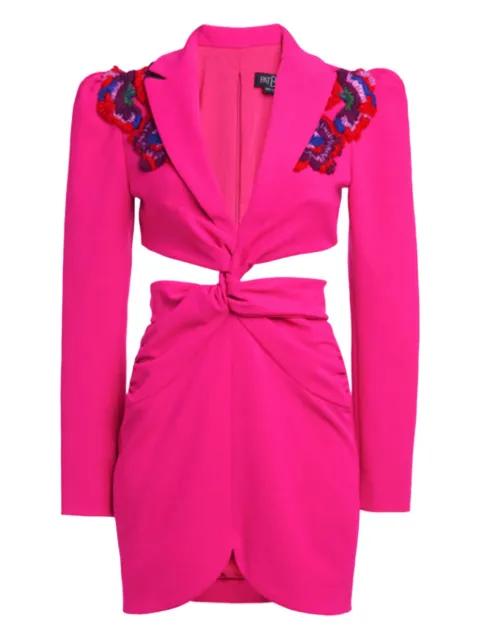 Posh crepe cut-out mini dress by PATBO