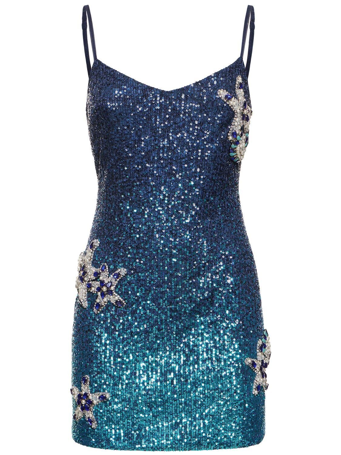 Sequined Mini Dress by PATBO