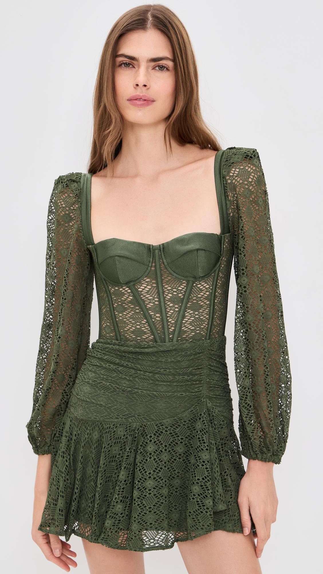 Sirena Long Sleeve Mini Dress by PATBO
