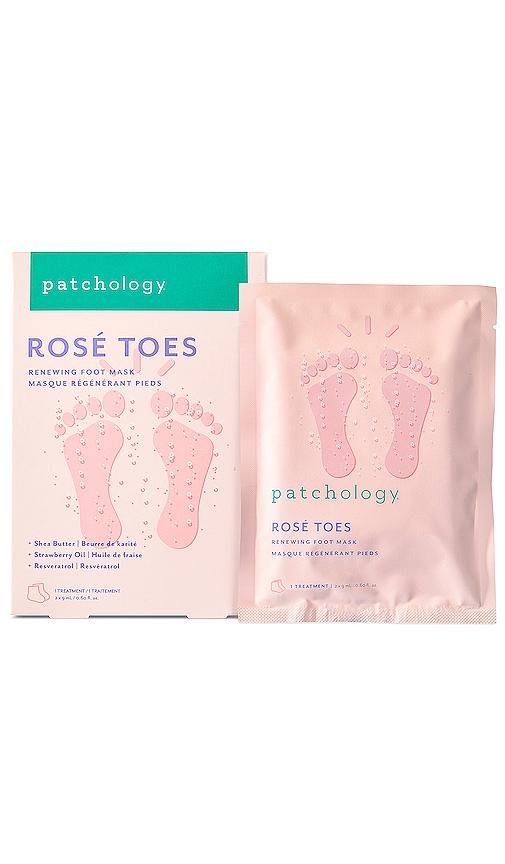 Patchology Rose Toes Renewing Protecting Foot Mask in Beauty by PATCHOLOGY