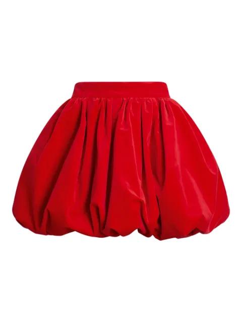 Bubble balloon-pleated skirt by PATOU