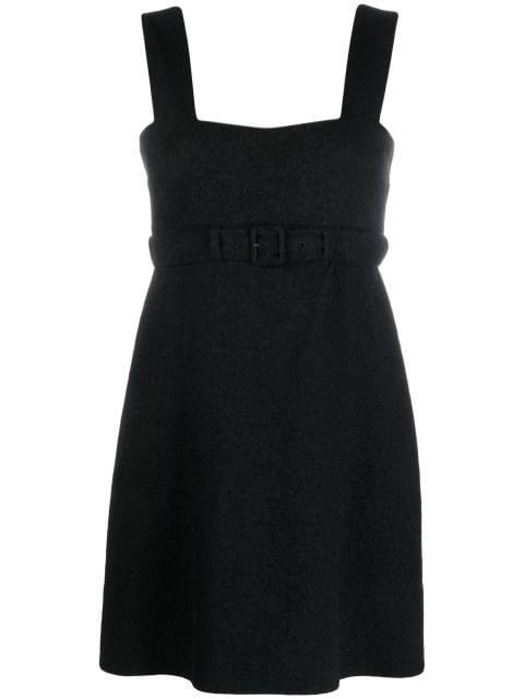 Corsage belted mini dress by PATOU