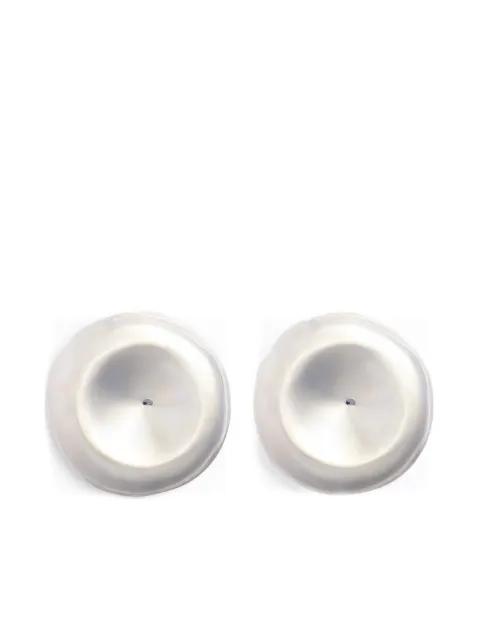 Disc earrings by PATOU