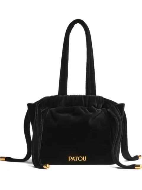 Evening velvet drawstring bag by PATOU