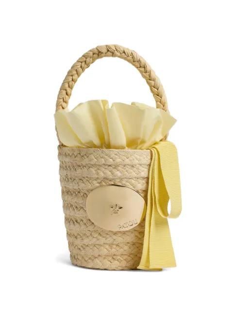 GG braided-handle bucket bag by PATOU