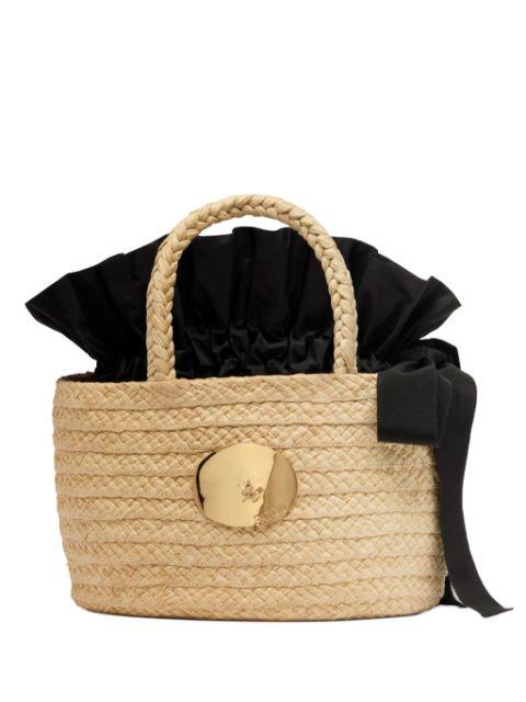 Iconic raffia bag by PATOU