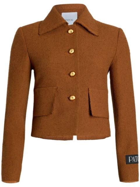 Iconic tweed short jacket by PATOU