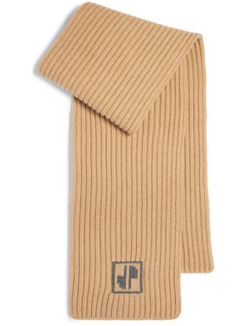 JP ribbed scarf by PATOU
