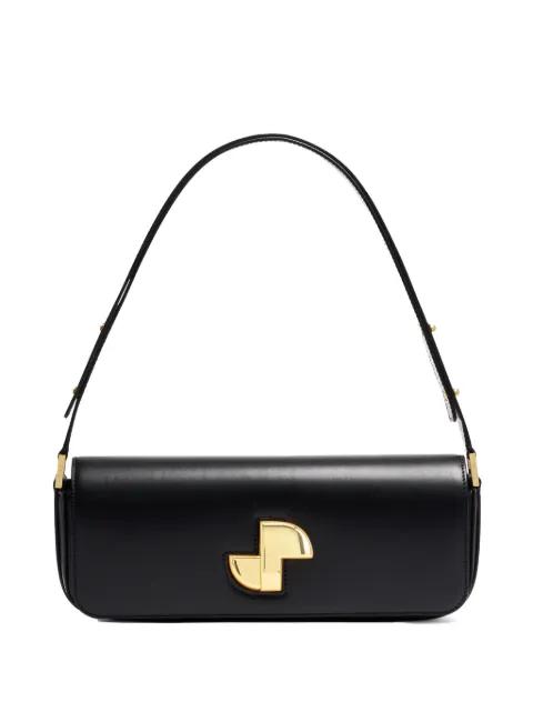 Le Lock leather shoulder bag by PATOU