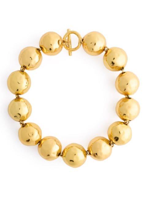 Sphere hammered necklace by PATOU