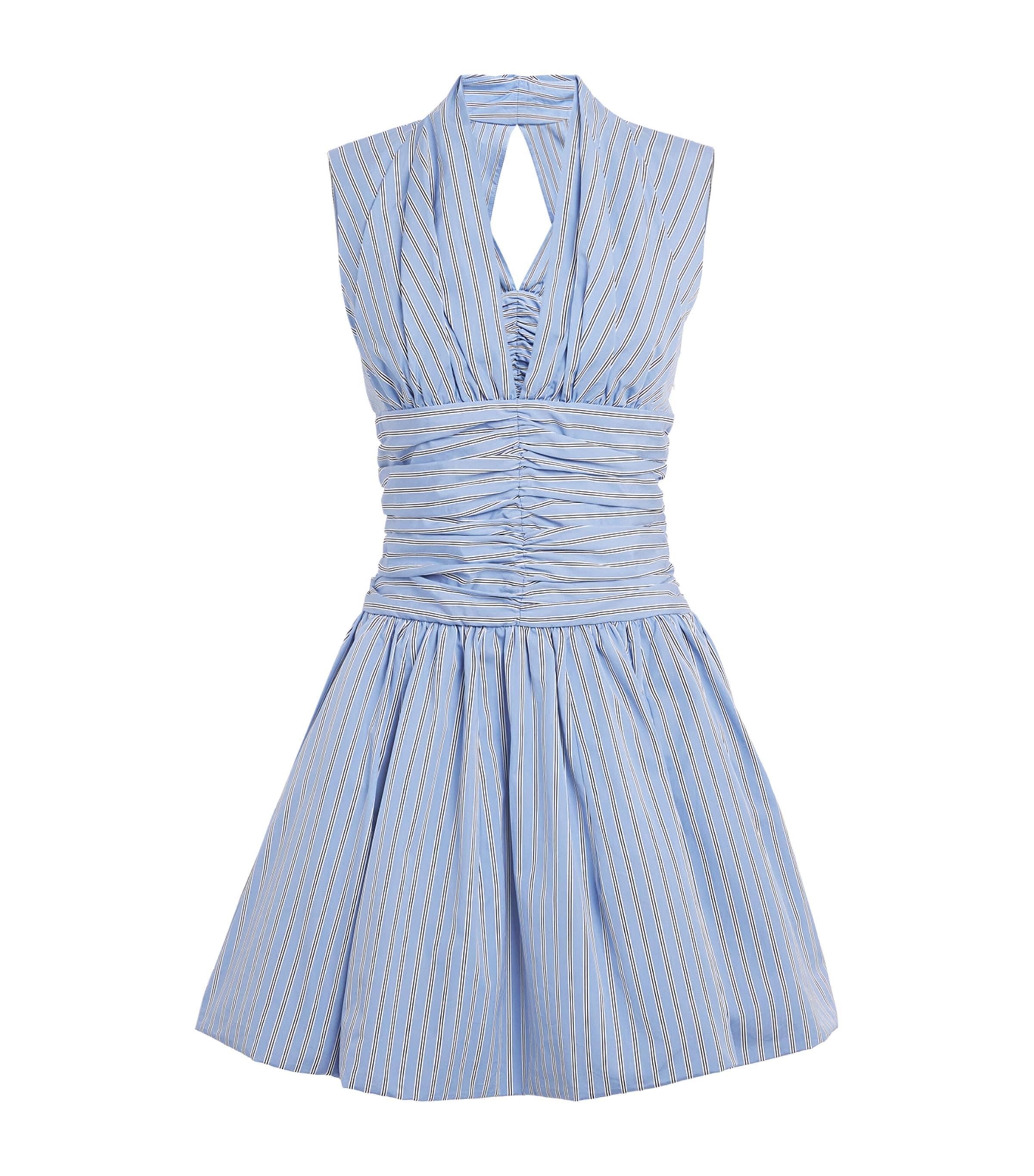 Stripe Bloomer Mini Dress by PATOU