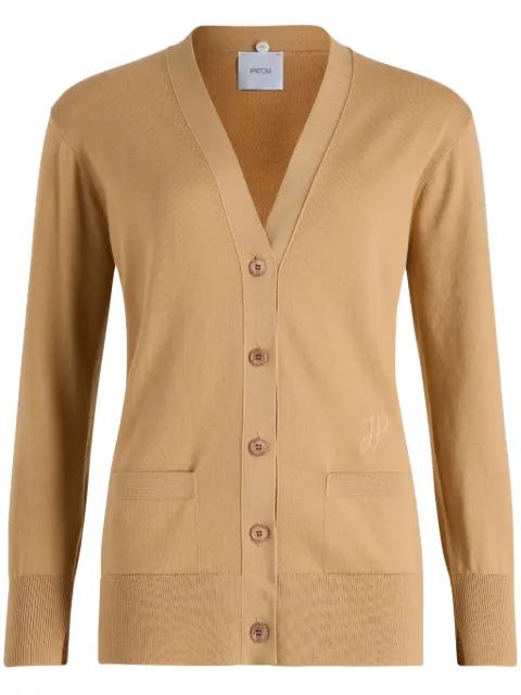 Trompe L'Oeil cotton cardigan by PATOU