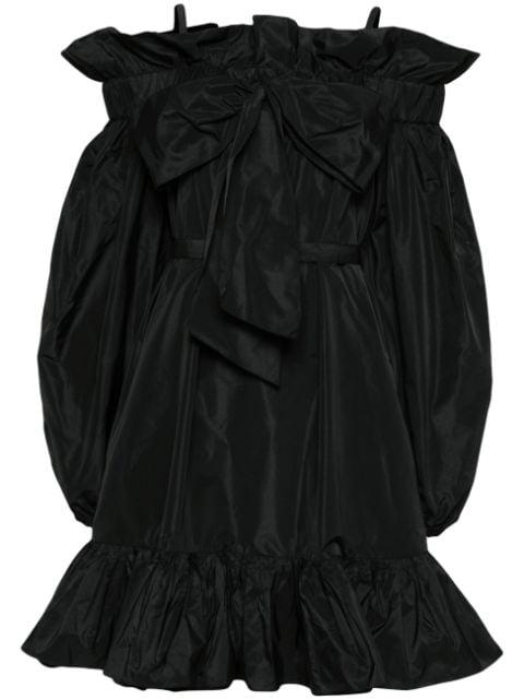Volume ruffled minidress by PATOU