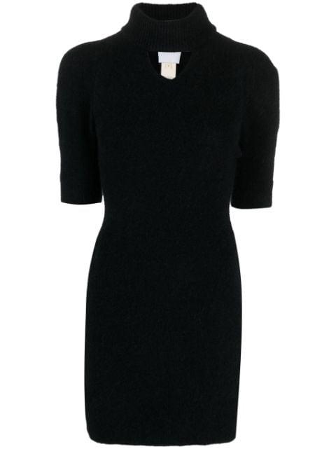alpaca-blend minidress by PATOU