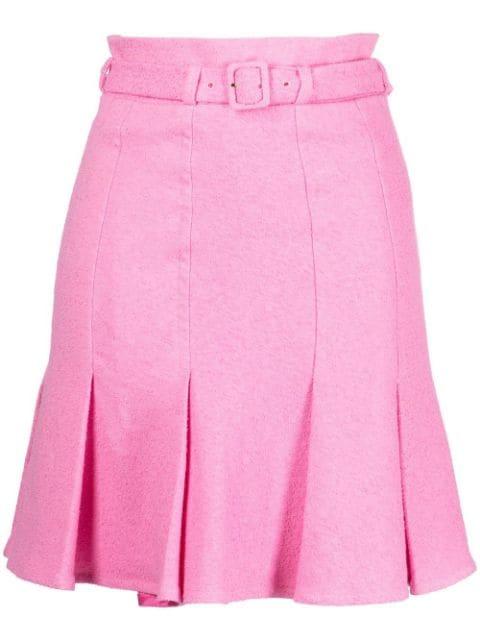 belted high-waisted skirt by PATOU