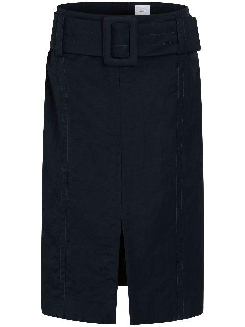 belted midi skirt by PATOU