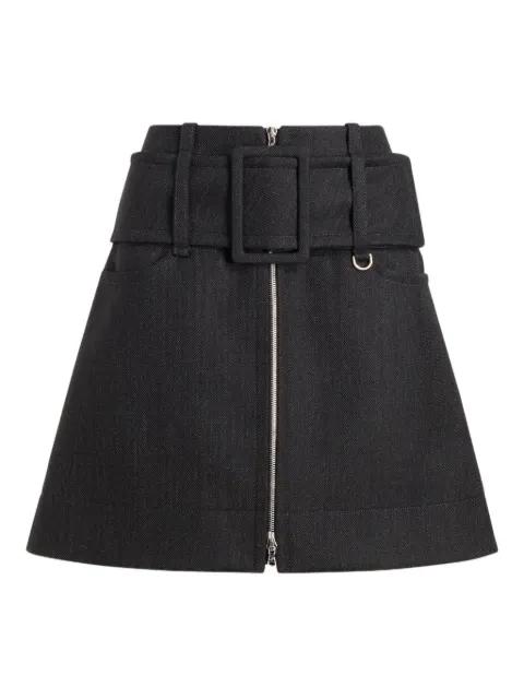 belted mini skirt by PATOU