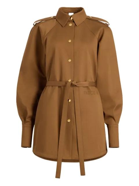 belted shirt by PATOU