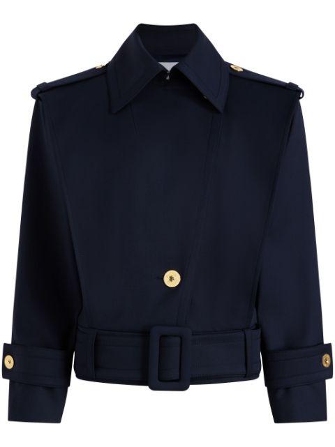 belted wool jacket by PATOU