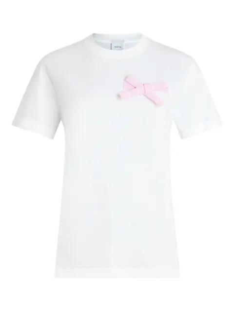 bow-embellished T-shirt by PATOU