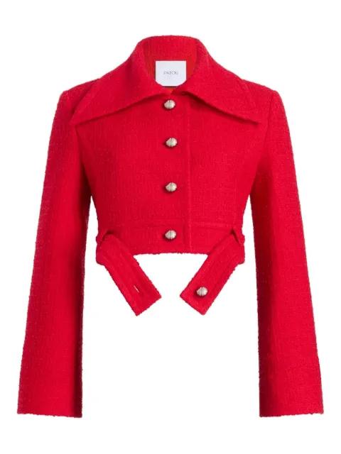 buttoned tie-waist jacket by PATOU