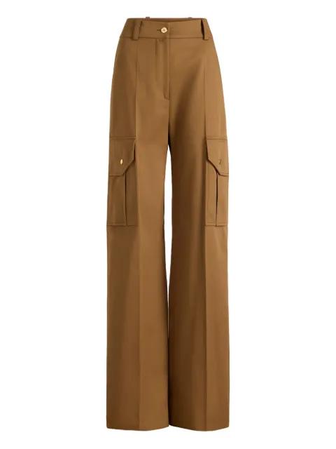 cargo-pocket flared trousers by PATOU