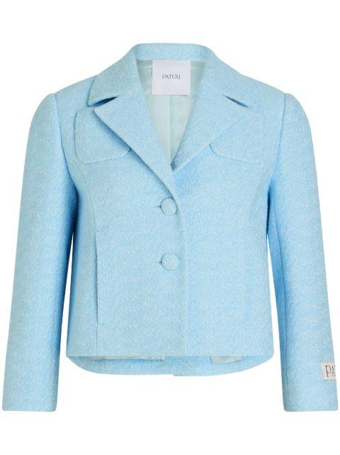 cropped tweed jacket by PATOU