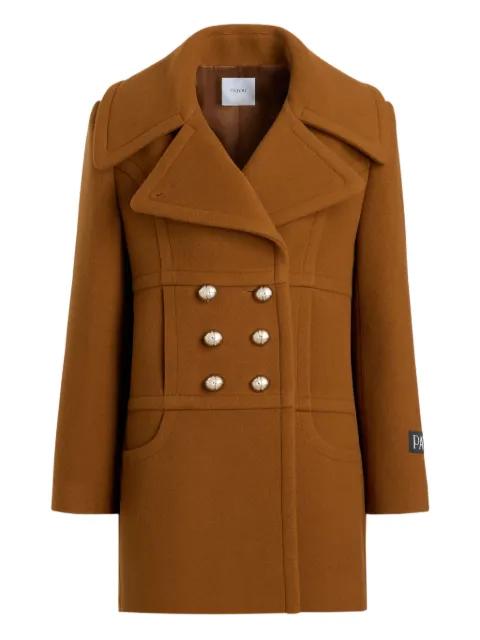 double-breasted buttoned coat by PATOU