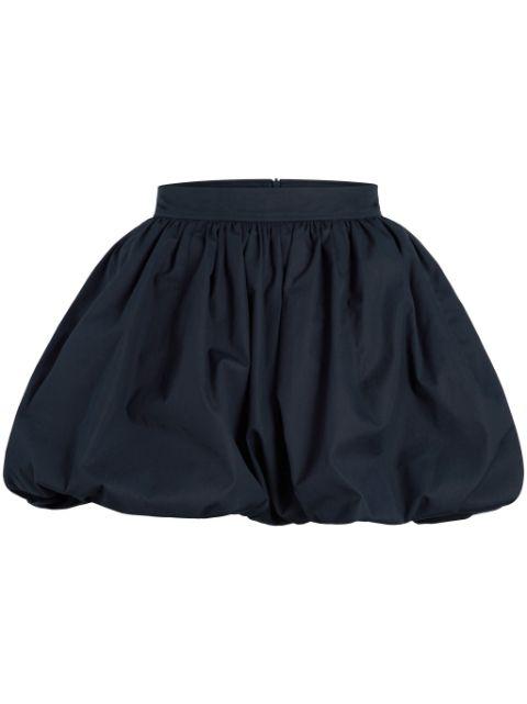 faille bubble mini skirt by PATOU